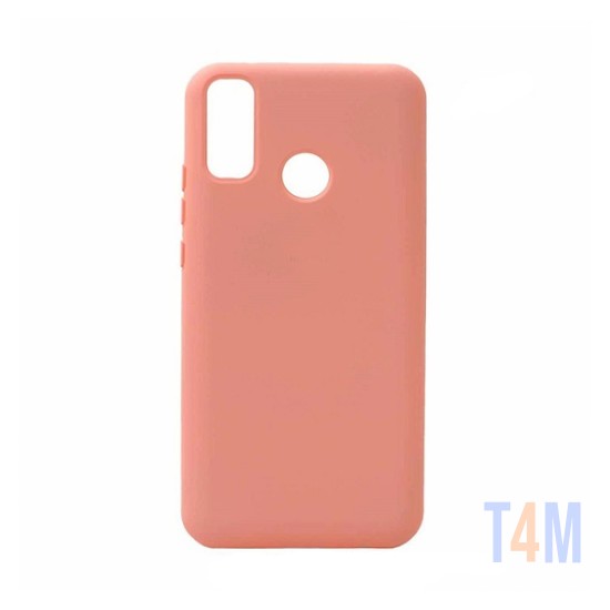 Capa de Silicone para Huawei Y8s Rosa